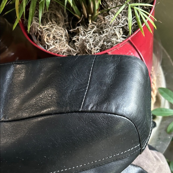 Coach Park Quilted Burgundy and Black Shoulder Bag - Picture 6 of 15